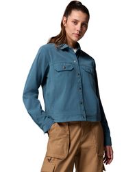 Columbia - S Blue Point Creek Short Corduroy Shirt Jacket - Lyst