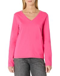 Amazon Essentials - Maglia iche Lunghe con Scollo a V 100% Cotone - Lyst