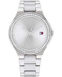 Tommy Hilfiger - Sparkling 3h Wristwatch For Her - Feminine Crystal Embellishments - Water-resistant Up To 3 Atm/30 Meters - Premium Fashion For - Lyst