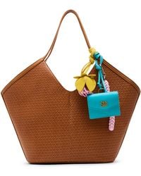Steve Madden - Maira Embossed Woven Tote - Lyst