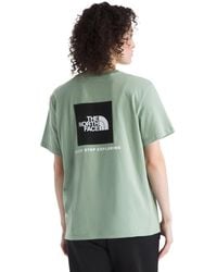 The North Face - Evolution Box Nse Short-sleeve Tee | Regular Fit Cotton T-shirt With Logo Graphics & Durable Ribbed Collar - Lyst