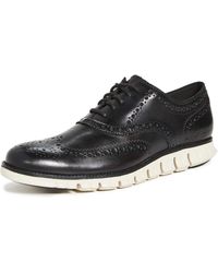 Cole Haan - 2.0 Zerogrand Laser Wing Oxford, Leather/black, 13 Wide Us - Lyst
