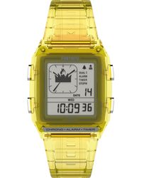 Timex - Yellow Strap Digital Dial Yellow - Lyst