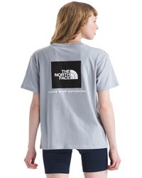 The North Face - Evolution Box Nse Short-sleeve Tee | Regular Fit Cotton T-shirt With Logo Graphics & Durable Ribbed Collar - Lyst