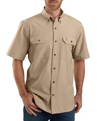 Carhartt - Big Tall Original Fit Short Sleeve Shirt - Lyst