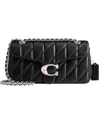 COACH - Quilted Tabby Shoulder Bag 26 With Chain - Lyst