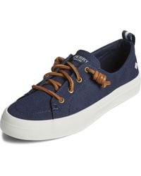 Sperry Top-Sider - Crest Vibe Memory-foam Lace-up Sneakers - Lyst