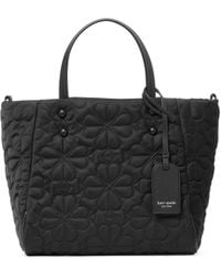 Kate Spade - Tilly Quilted Fabric Large Tote - Lyst
