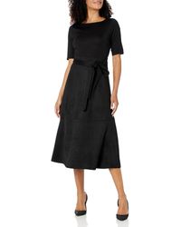 Anne Klein - Scuba Midi Dress - Lyst