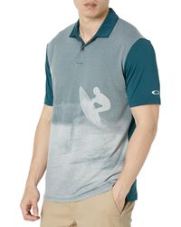 Oakley - Jacquard Printed Polo Shirt - Lyst