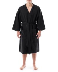 Izod - Quilted Kimono Robe - Lyst