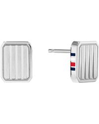 Tommy Hilfiger - 2780693 Jewelry Stainless Steel Stud Earrings Color: Silver - Lyst