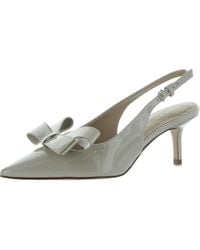 Marc Fisher - Allon Patent Adjustable Slingback Heels - Lyst