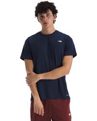 The North Face - Adventure Tee | Lightweight & Stretchy Shirt With Set-in Sleeves & Heat Transfer Logo - Lyst