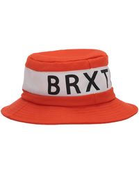 mens short brim bucket hat