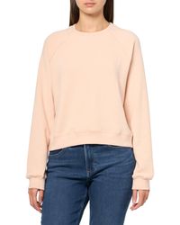 Volcom - Lived In Lounge Frenchie Raglan Crew Neck Fleece Sweatshirt - Lyst