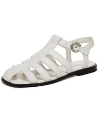 Vince - S Melina Sandal Milk While Leather 11 M - Lyst
