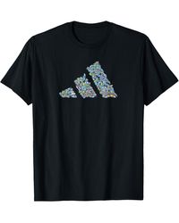adidas - Badge Of Sport Shoes Three Bar Graphic T-shirt - Lyst
