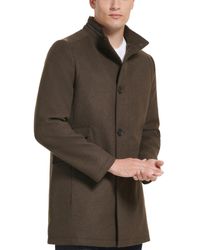 Kenneth Cole - Water Resistant Wool Jacket - Lyst