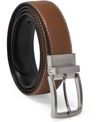 Steve Madden Mens 35mm Burnish Belt