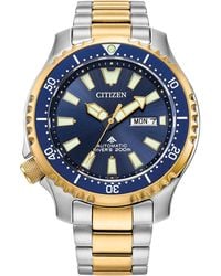 Citizen - Promaster Dive Fugu Automatic Two-tone Stainless Steel Watch - Lyst