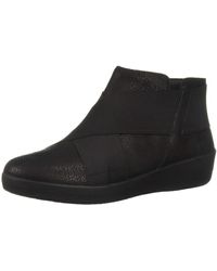 Fitflop Leather Superflex Ankle Boot in 