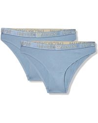 Emporio Armani - Iconic Microfiber 2-pack Brief - Lyst