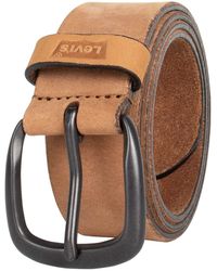 levi's men's casual leather belt