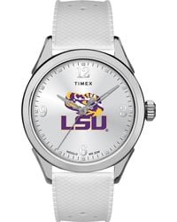 Timex - LSU Tigers Louisiana State Ladies Silcone Athena Watch - Lyst