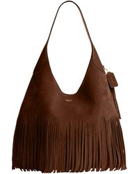COACH - Brooklyn Shoulder Bag 39 With Fringe - Lyst