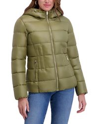 Kensie - Outerwear Mid-length Puffer Jacket - Lyst