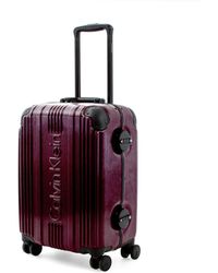 calvin klein luggage print s092