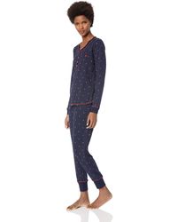 tommy hilfiger thermal pajama set