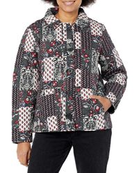 Vera Bradley - Quilted Jacket With Pockets - Lyst