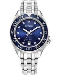 Citizen - Ladies Eco-drive Sport Luxury Carson Watch - Lyst