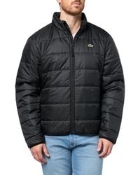 Lacoste - Short Lightweight Water Repellent Puffed Jacket - Lyst