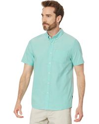 Volcom - Everett Oxford Short Sleeve Shirt - Lyst