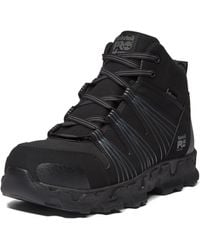 Timberland - Powertrain Mid Alloy Safety Toe Static Dissipative Athletic Industrial Work Shoe - Lyst