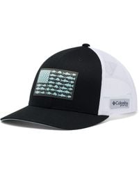 Columbia - Pfg Fish Flag Mesh Snap Back Hat - Lyst