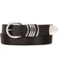 Lucky Brand - Leather Bold Fashion Statement Belts - Lyst