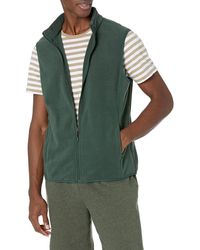 Amazon Essentials - Full-zip Polar Fleece Vest - Lyst
