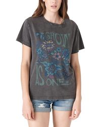 Lucky Brand - Short Sleeve Grow As One Floral Boyfriend Graphic Tee - Lyst