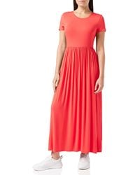 Amazon Essentials - Short-sleeve Waisted Maxi Dress - Lyst