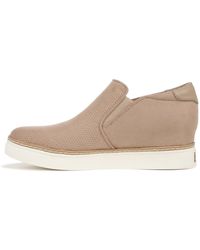 Dr. Scholls - S If Only Slip On Hidden Wedge Platform Sneaker Toasted Taupe Microfiber 8.5 M - Lyst