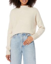Vince - S Boiled Funnel Neck Pullover Sweater - Lyst