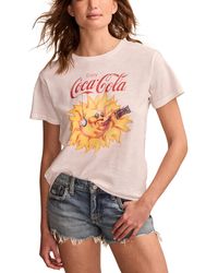 Lucky Brand - Coca Cola Stay Cool Boyfriend Tee - Lyst