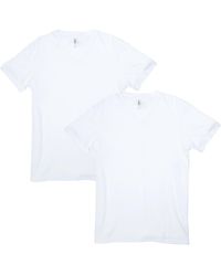 American Apparel - Cvc V-neck T-shirt - Lyst