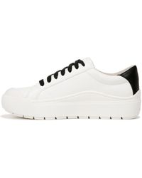 Dr. Scholls - Dr. Scholl's S Time Off Sneaker White/black Smooth 9 M - Lyst