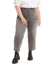 Levi's - Plus-size Ribcage Straight Ankle - Lyst