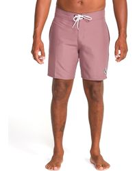 Volcom - Lawton Boardshort 18 Bordeaux Brown 33 - Lyst